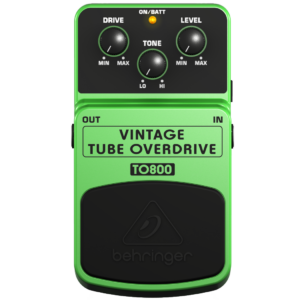 Behringer Overdrive Pedal - TO800 Vintage Tube Overdrive