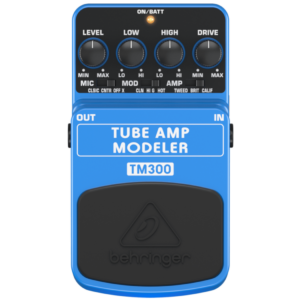 Photo of a guitar pedal by Behringer