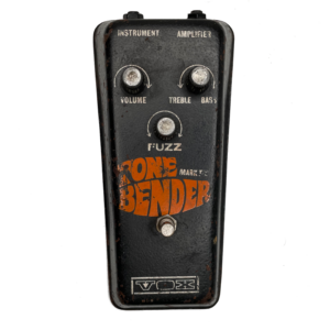 photo of a guitar pedal effect VOX tone bender mk3